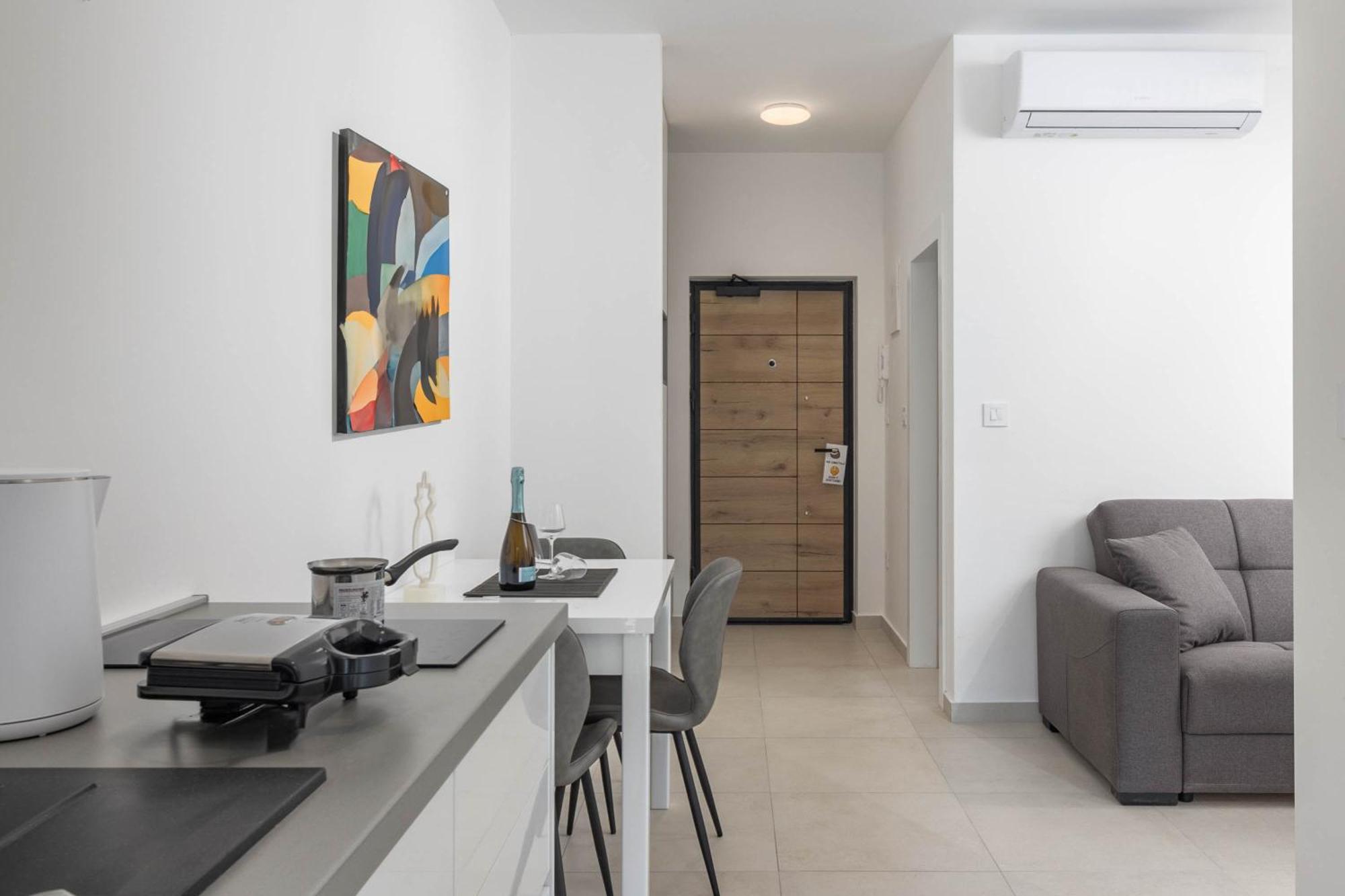Seafront Villa Andrijana - Happy Rentals Plomin Esterno foto