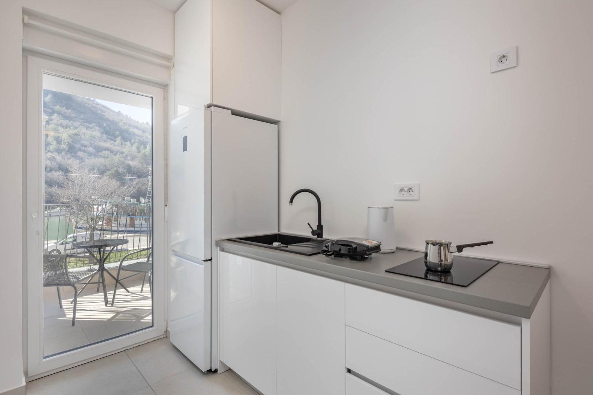 Seafront Villa Andrijana - Happy Rentals Plomin Esterno foto
